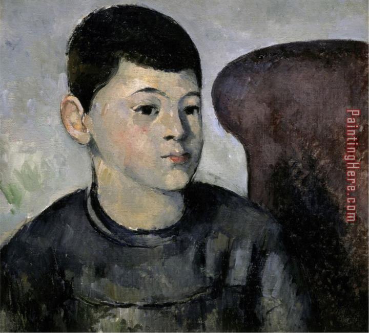 Paul Cezanne Portrait Du Fils De L Artiste